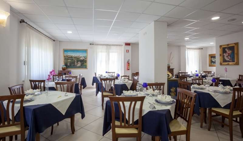 Hotel Caggiari Senigallia Restaurang bild